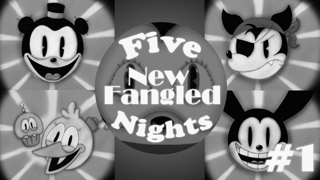 THEY MADE A CARTOON FNAF GAME?!? || Five New-Fangled Nights
