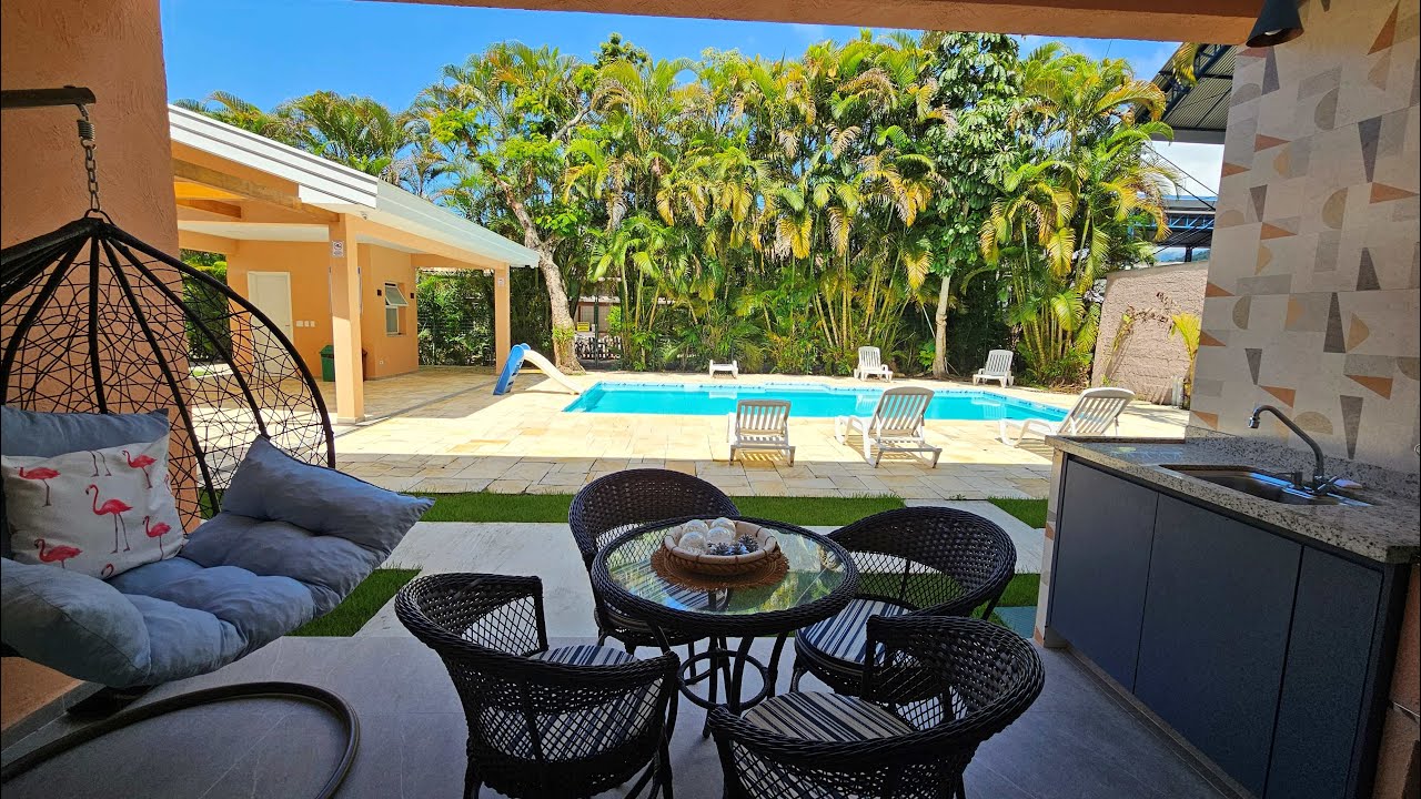 Excelente residencial com piscina à venda localizado na Praia da Tabatinga - Litoral Norte SP