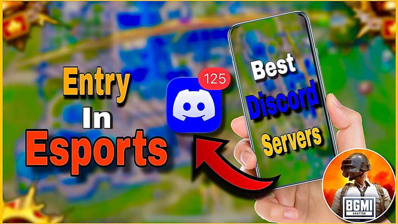 How to join BGMI esports in 2025 | Top 5 Discord Servers | How to join T3,T2,T1 customs in BGMI | 