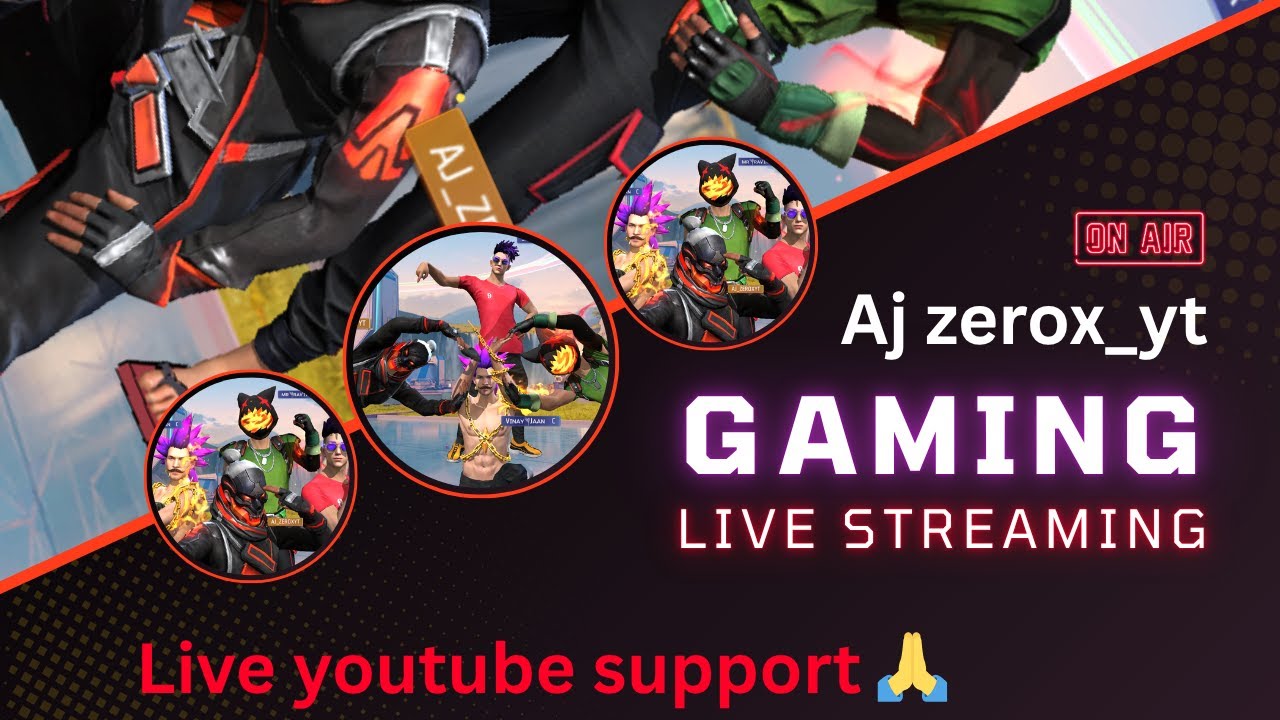 Free Fire Video (Live Streaming Video)Aj Zerox_yt