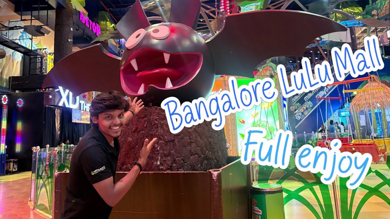 Bangalore LuLu Mall (full enjoy) #familyvlog #couplevlog #dailylife 