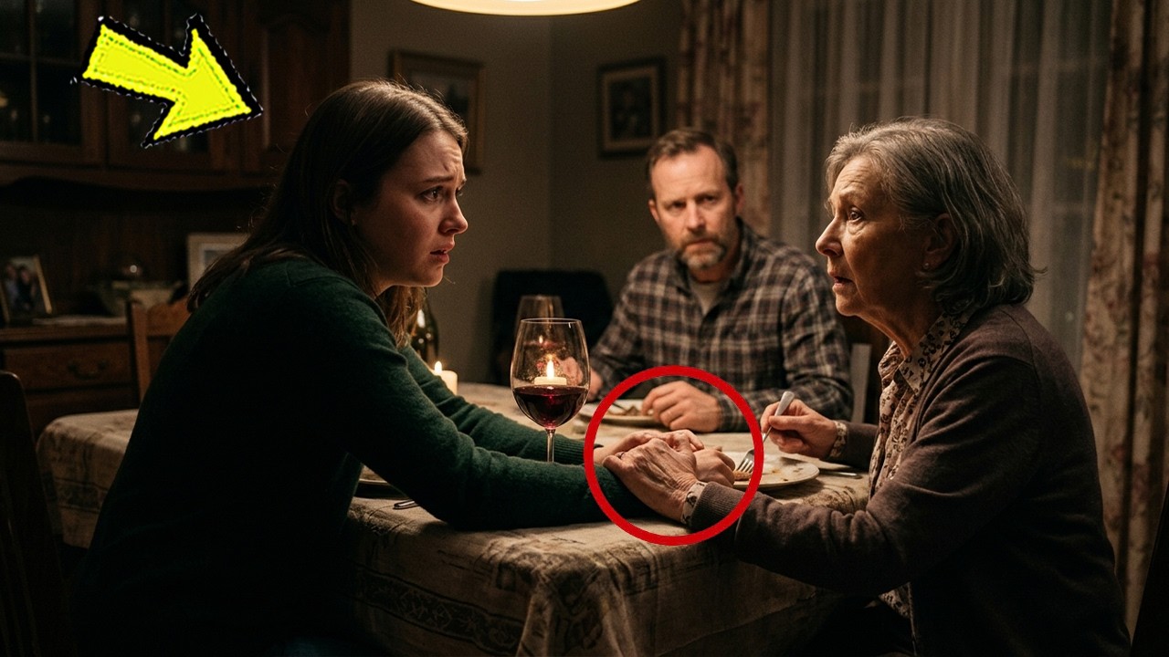“Abuela, no comas eso” — descubrí el plan de mi esposo
