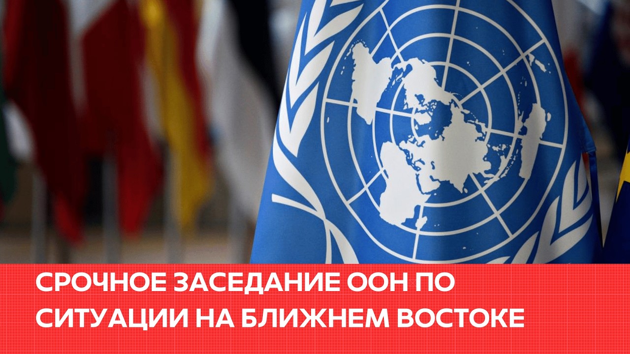 Срочное заседание ООН по ситуации на Ближнем Востоке #одиндень #новости
