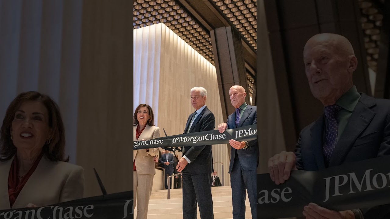 JPMorgan открывает новую 60-этажную штаб-квартиру на Манхэттене