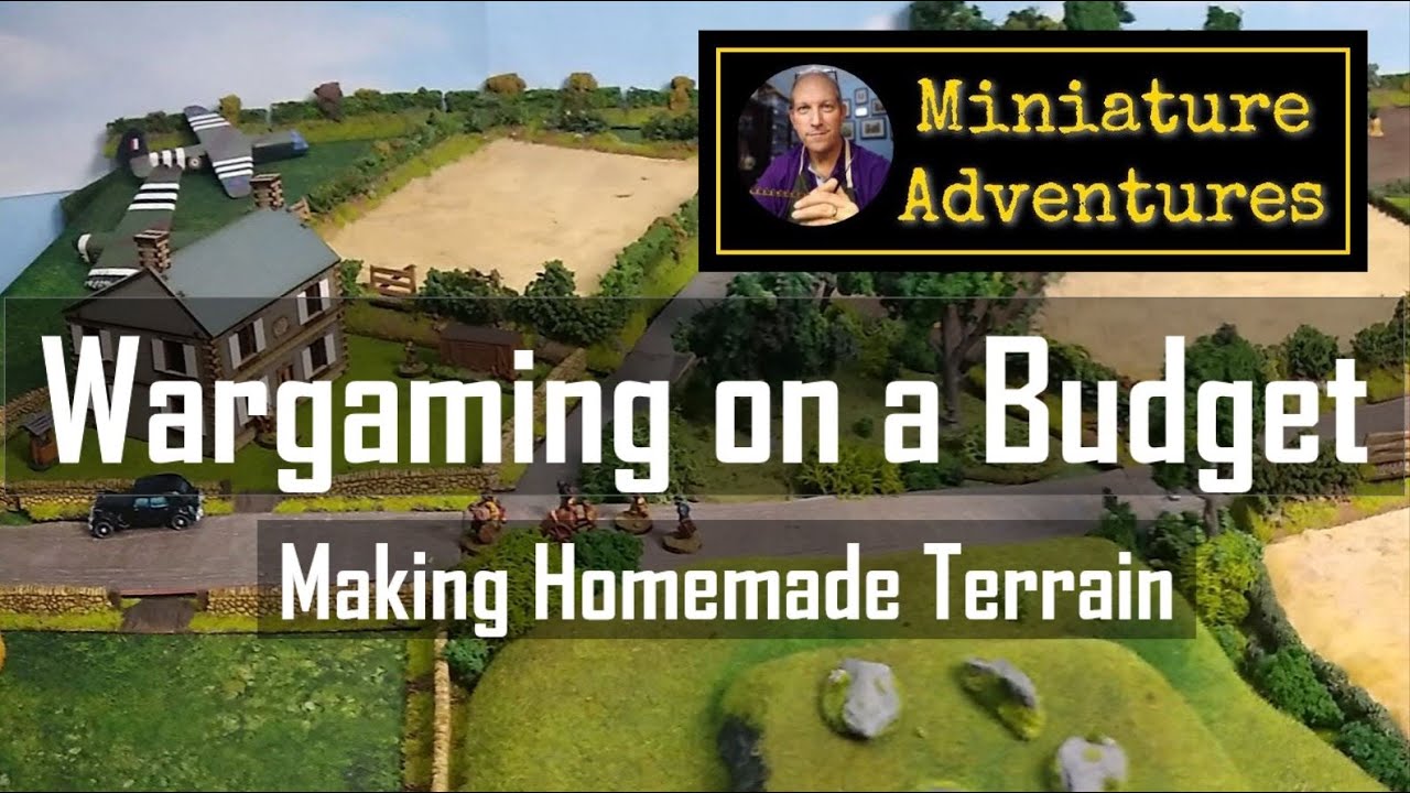 Wargaming on a Budget: Homemade Terrain