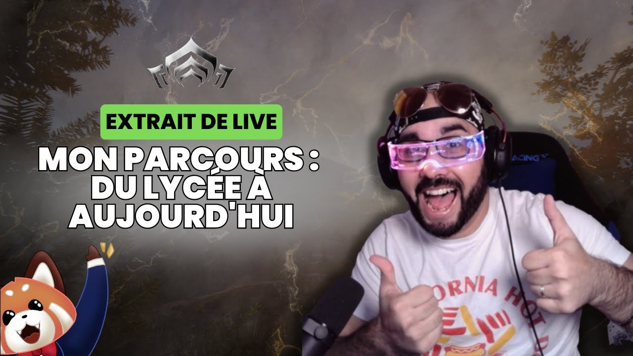 Je vous raconte mon parcours du lycée à maintenant