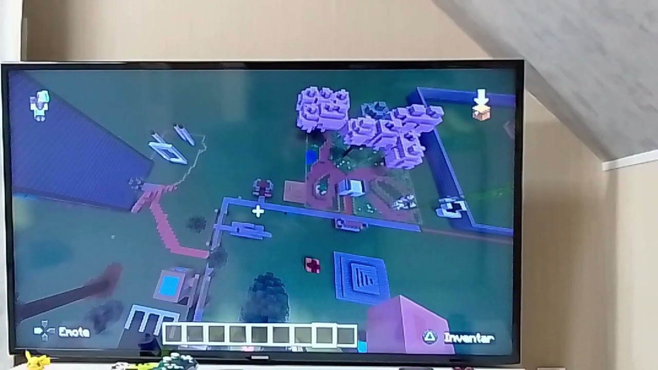 ich spile Minecraft auf meiner welt