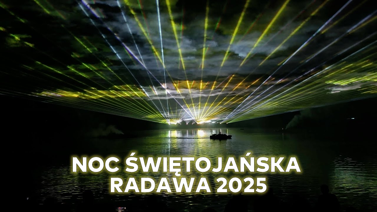 Noc Świętojańska 2025 - [NOC KUPAŁY] dni gminy Wiązownica  - pokaz laserowy nad jeziorem (32000 m2)