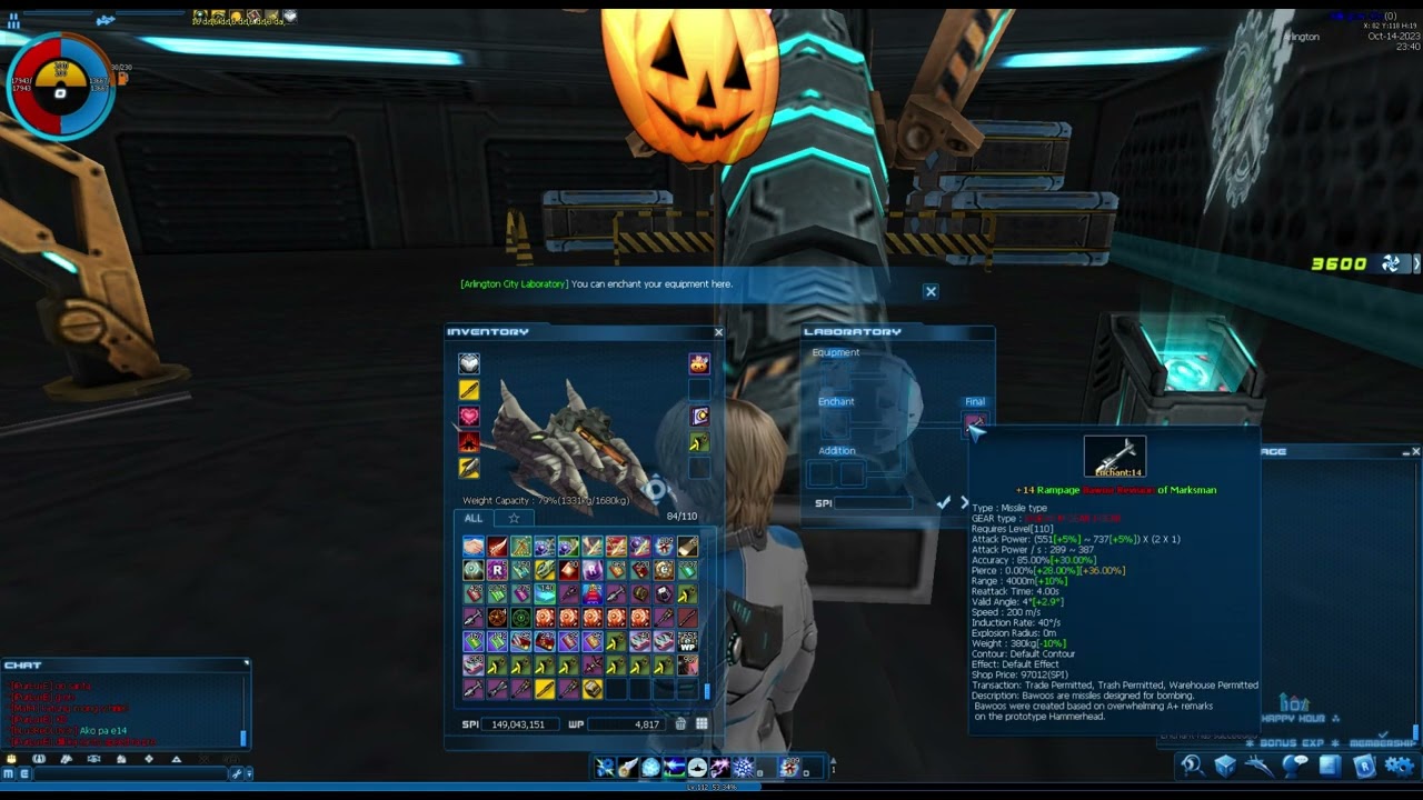 [AceOnline] - Suba - Rage weapons during Enchant Happy Hours!
