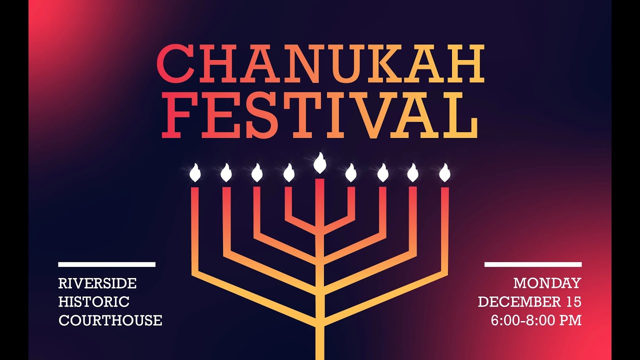 2025 Riverside Chanukah Festival