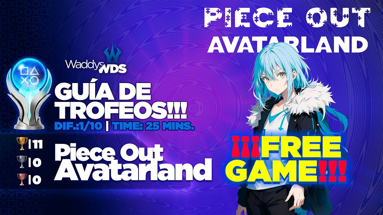 🏆 Platino: Piece Out: Avatarland - [GU&Iacute;A DE TROFEOS / TROPHY GUIDE]