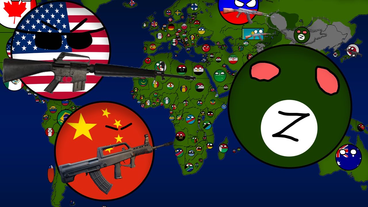 Zombie Scenario [4K Countryballs Map] GyLala