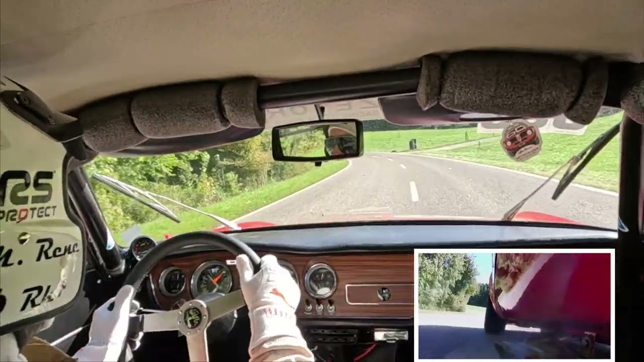Bergrennen Mickhausen 2025 - Alfa Romeo GTA 1300 onboard 