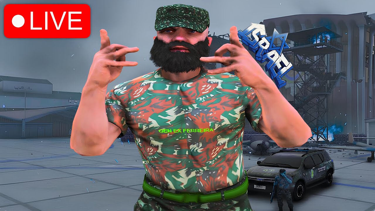 A GRANDE ATUALIZAÇÃO DA CIDADE DO MICA ISRAEL GTA RP!! 😤 🔥 AO VIVO! 💥 @israel #GTARP #FiveM