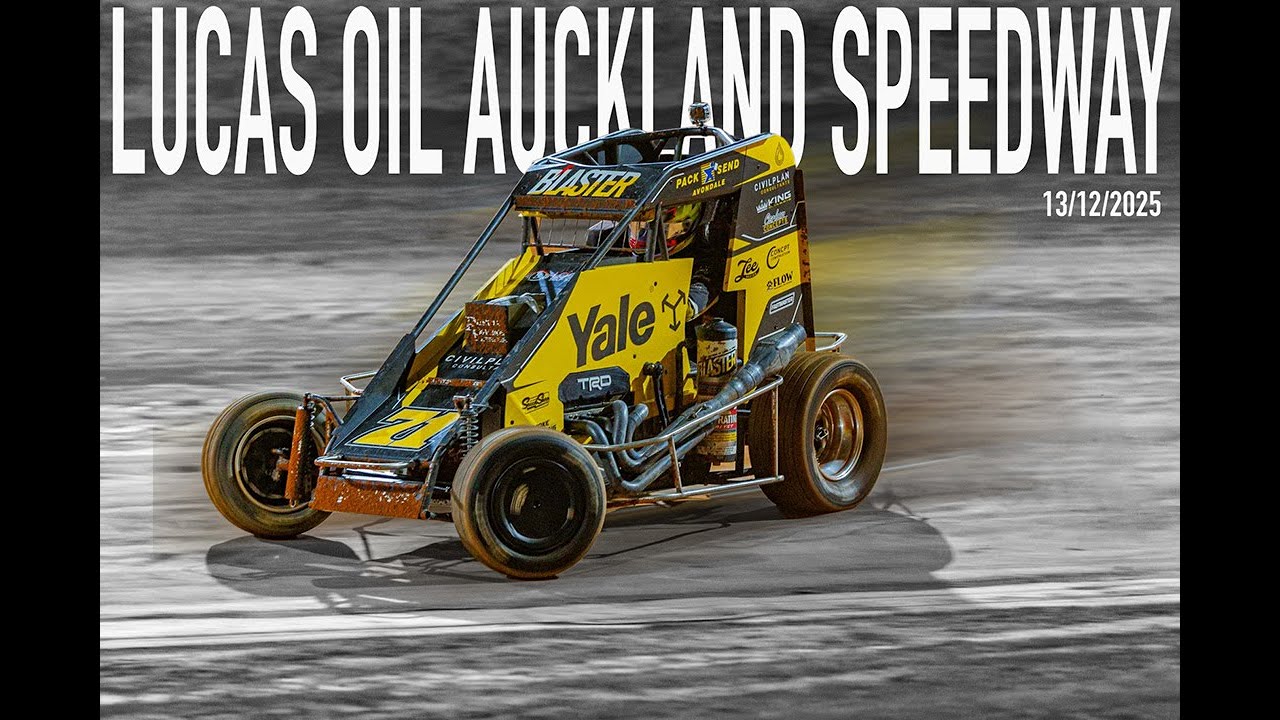 Under the Lights at the new Lucas Oil Auckland Speedway 🏁