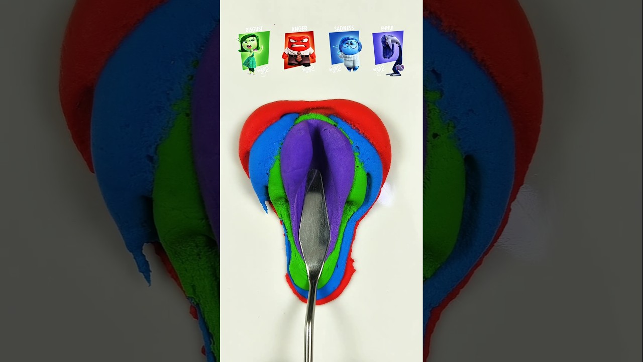 👀 Guess the mixed emotions (Part 1) #satisfying #colormixing #brainrot #chatkani