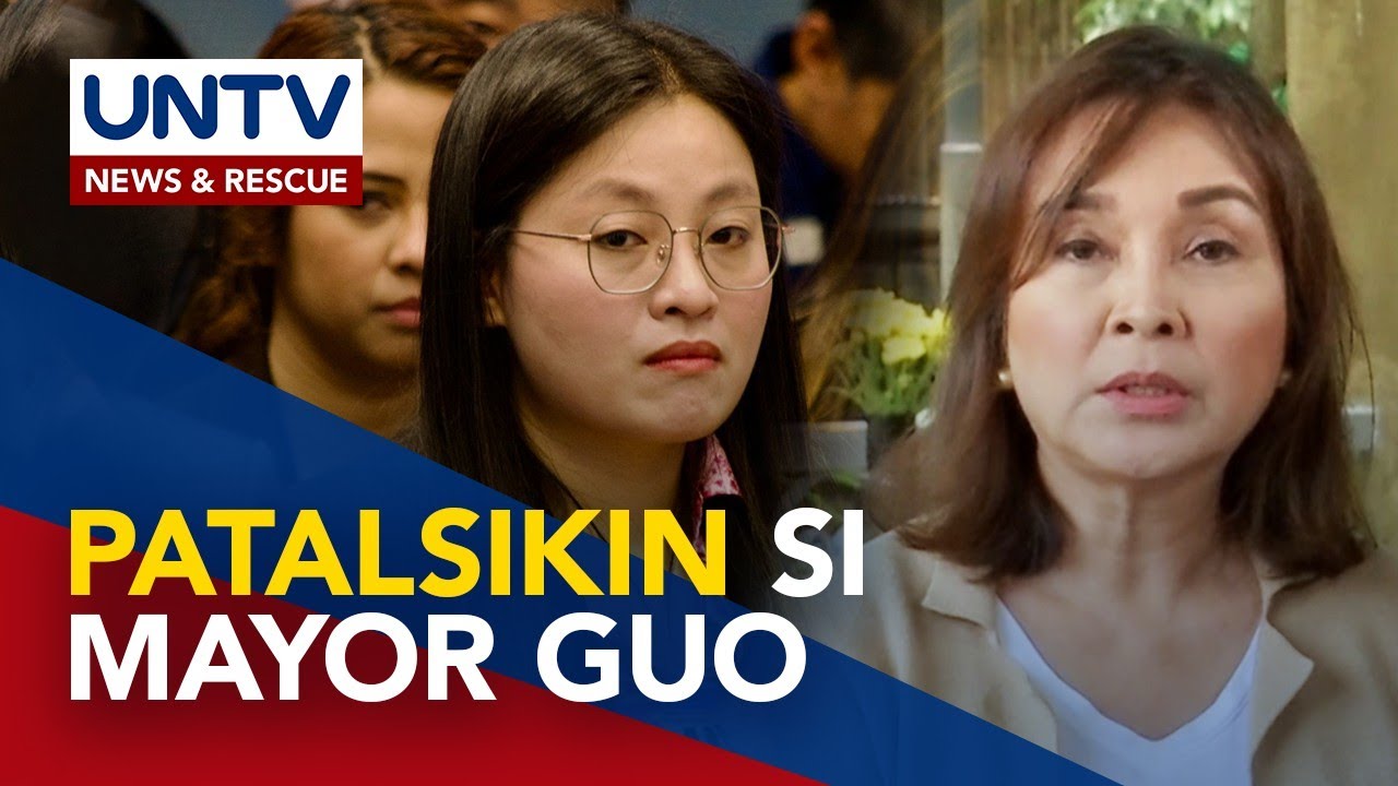 Sen. Legarda, nais ding ma-expel sa NPC si Bamban Mayor, Tarlac Mayor Alice Guo