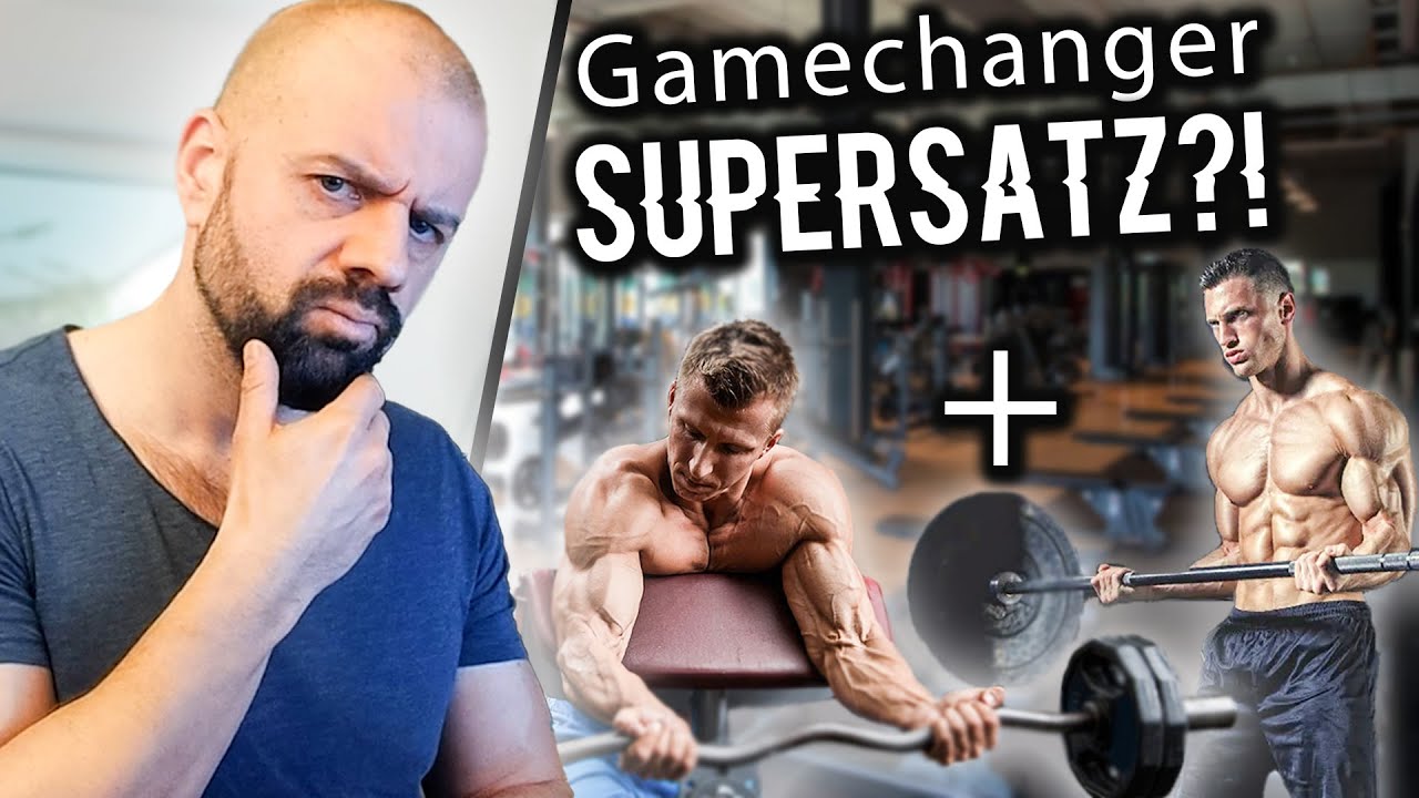 MEHR MUSKELN in KÜRZERER ZEIT durch Supersatz-Training? Das sagt die Forschung | Dr. Malte Puchert