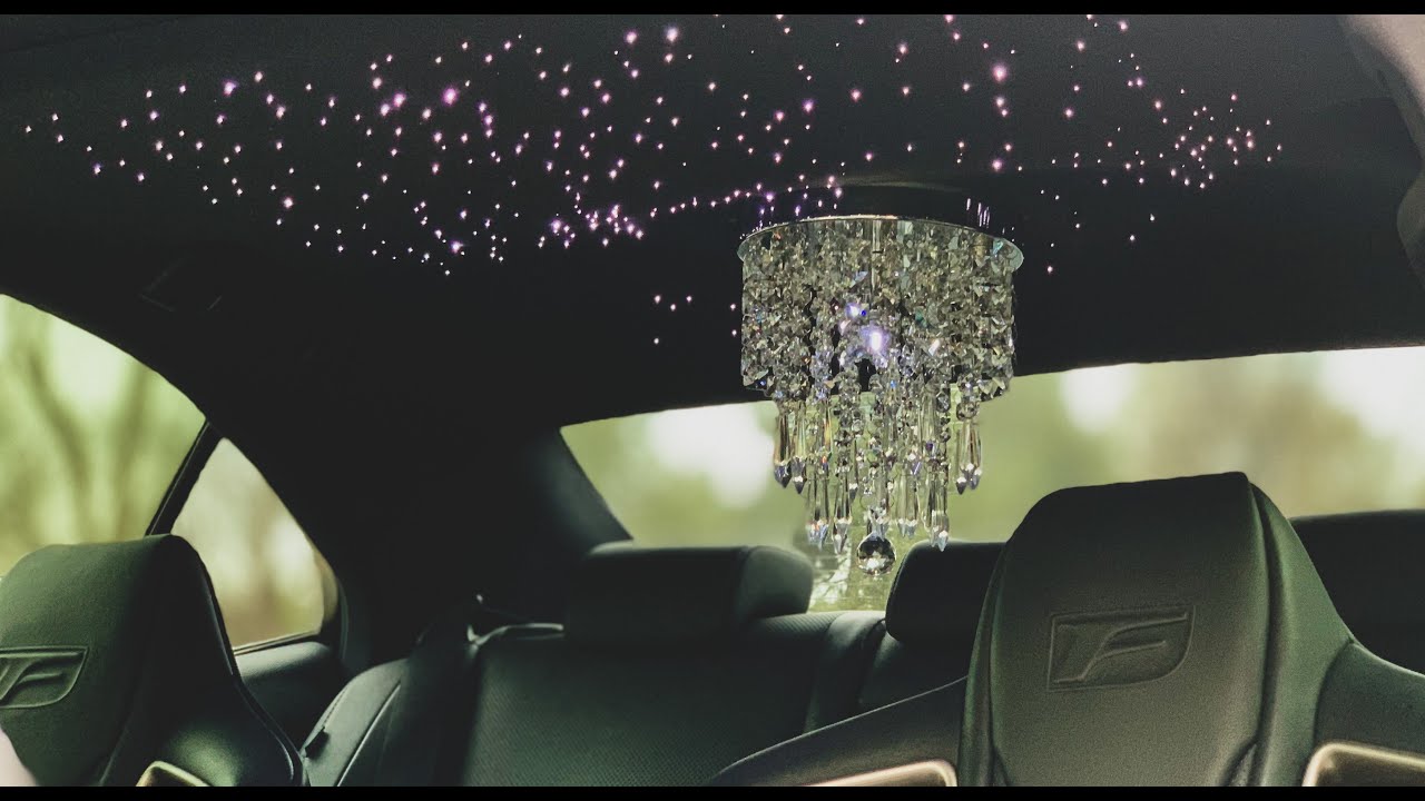 Putting A CHANDELIER In My LEXUS For $30!! (VIP INSPIRED)