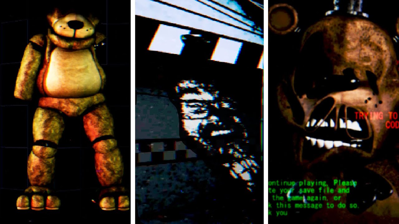 FNAF 1 REMAKE All Secrets and Easter Eggs