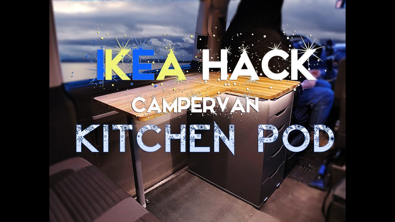 Ikea Hack, DIY Campervan Kitchen-Pod for less than €150, VW Camper