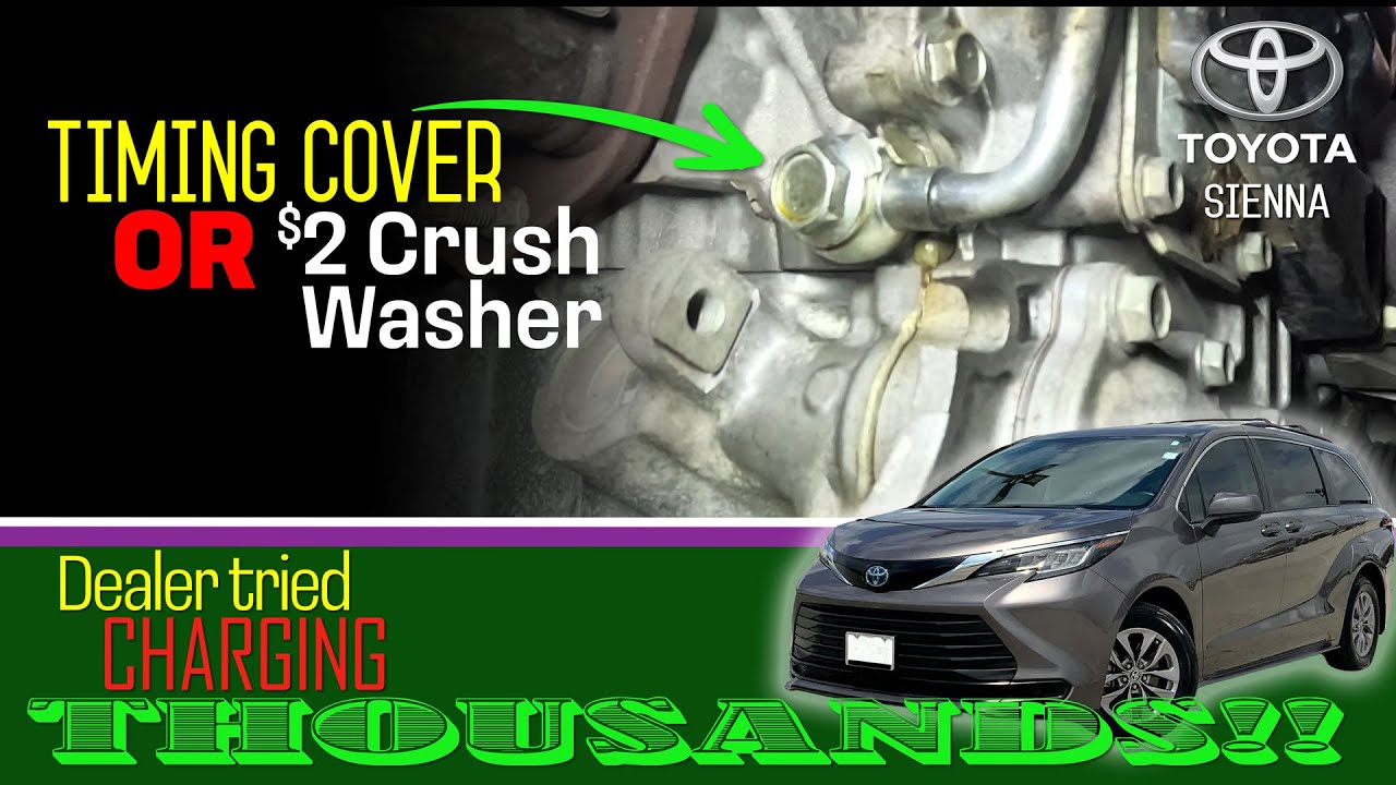 Dealer Tried Charging THOUSANDS! (Unnecessary Overpriced Repairs) 2015 Toyota Sienna 3.5