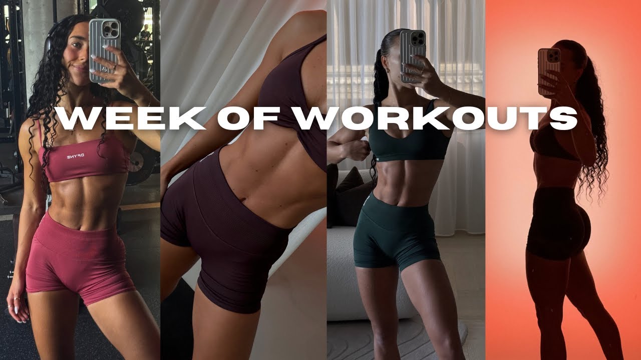 НЕДЕЛЯ ТРЕНИРОВОК: стань рельефным! Силовые нагрузки/пилатес/кардио/пресс