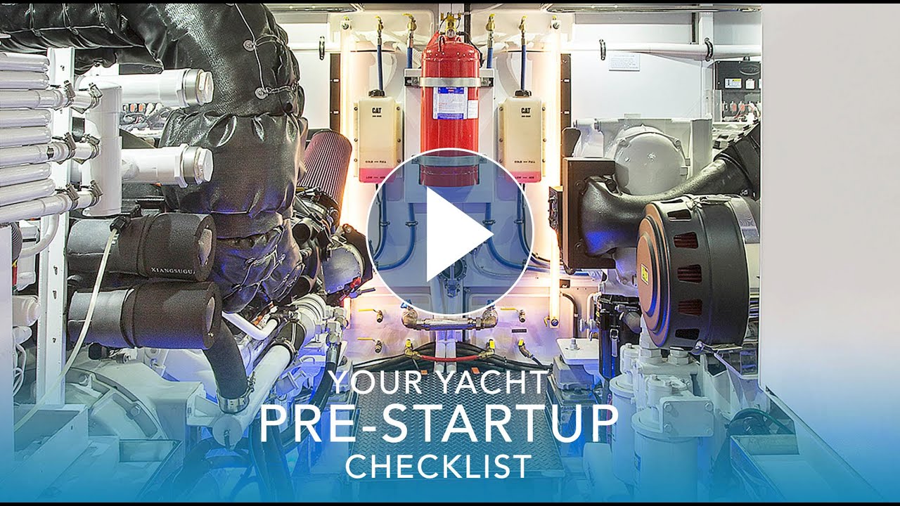 Yacht Pre-Startup Checklist