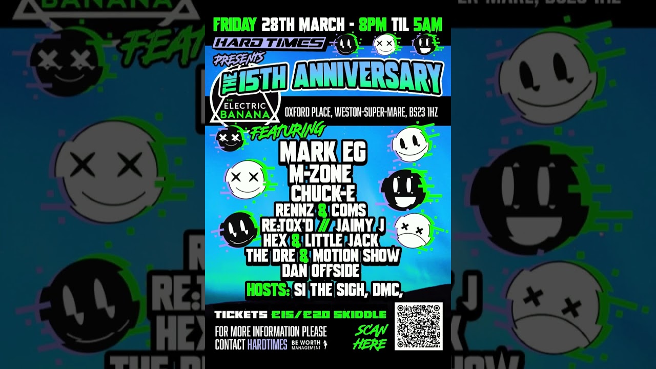 M-Zone LIVE (2 hours) @ Hard Times 15th Anniversary