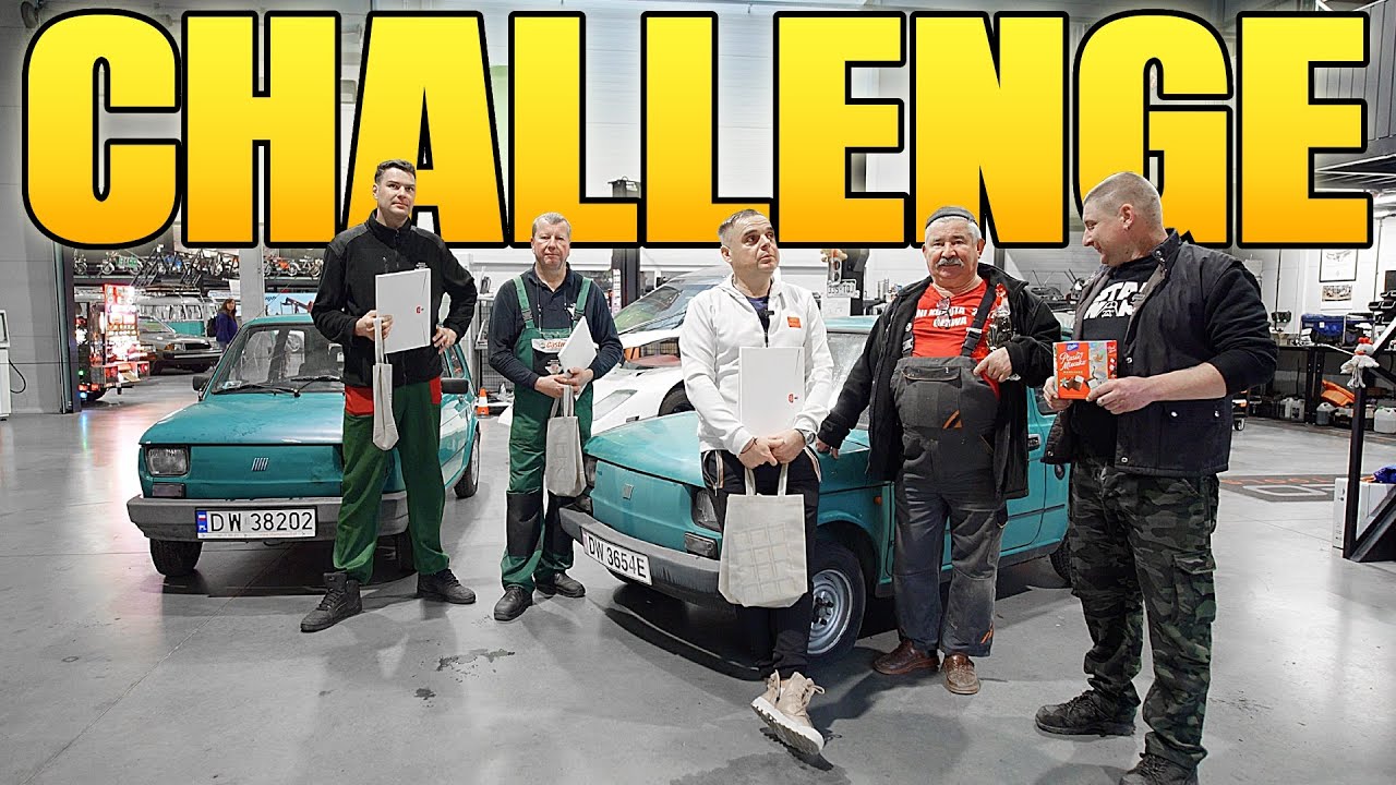 WIELKI Challenge: Kto pierwszy odpali silnik Fiata 126p
