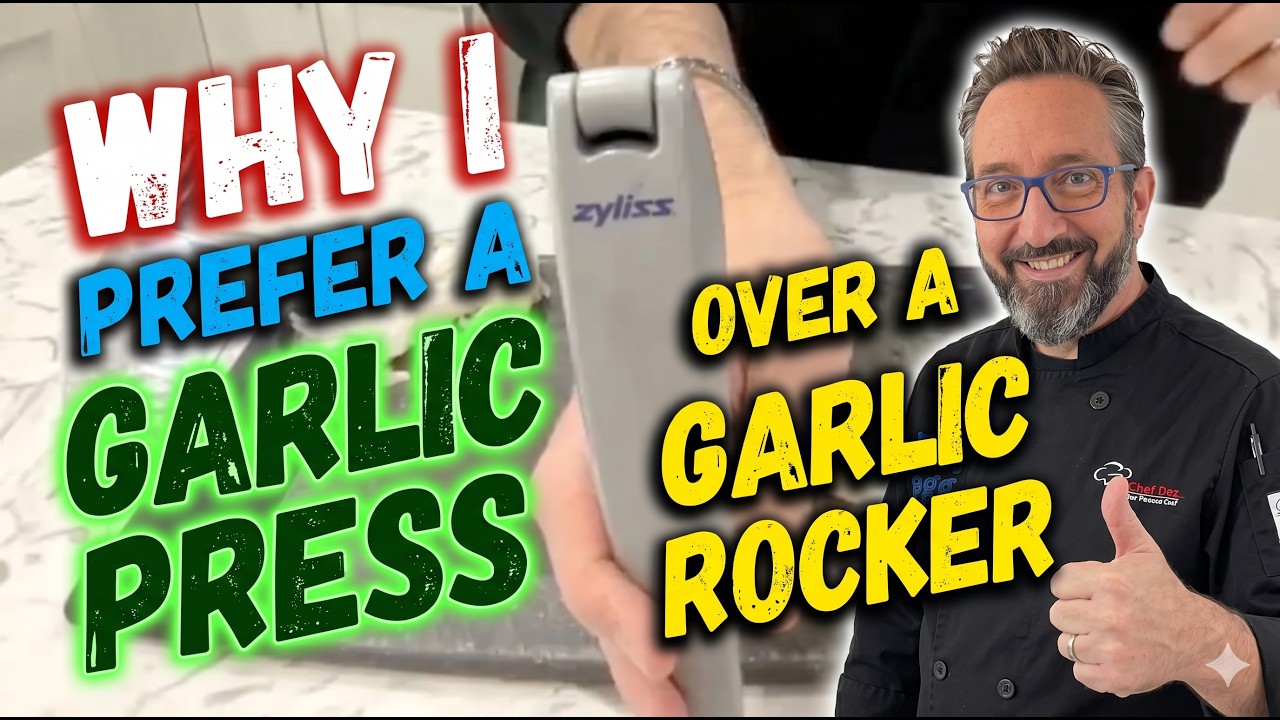 Why I Prefer a Garlic Press Over a Garlic Rocker