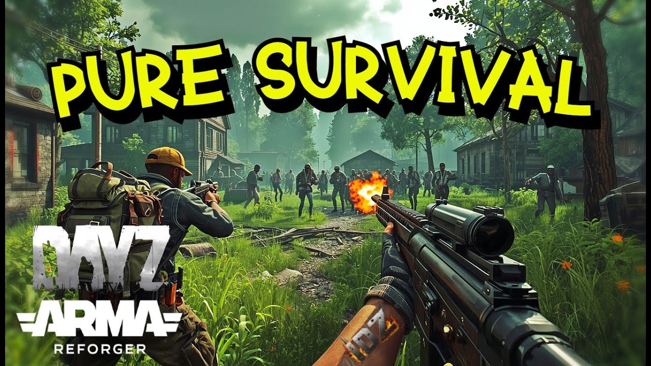 This is Pure Survival on Arma Reforger Dayz Mod!
