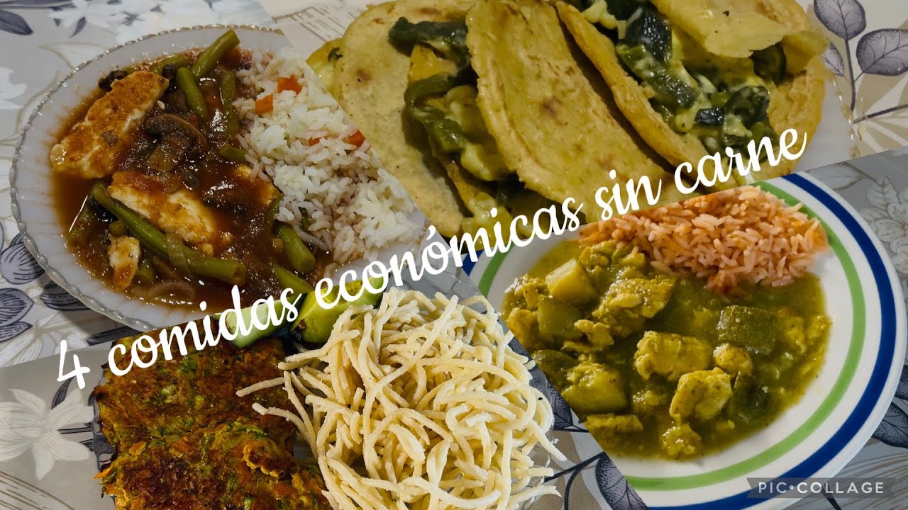 4 menús sin carne fáciles de preparar económicos saludables .