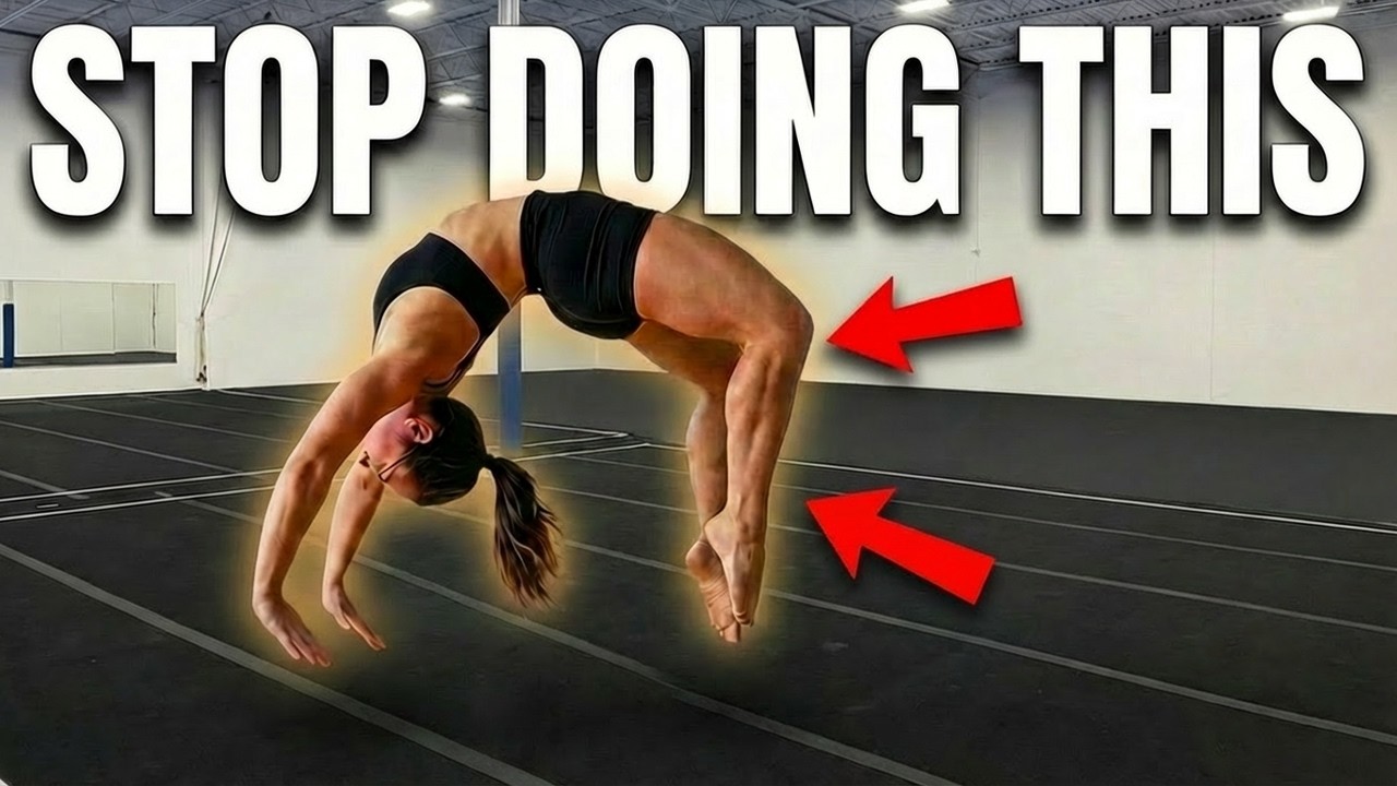 How To Fix Your Back Handspring | Common Back Handspring Mistakes |Back Handspring Tips
