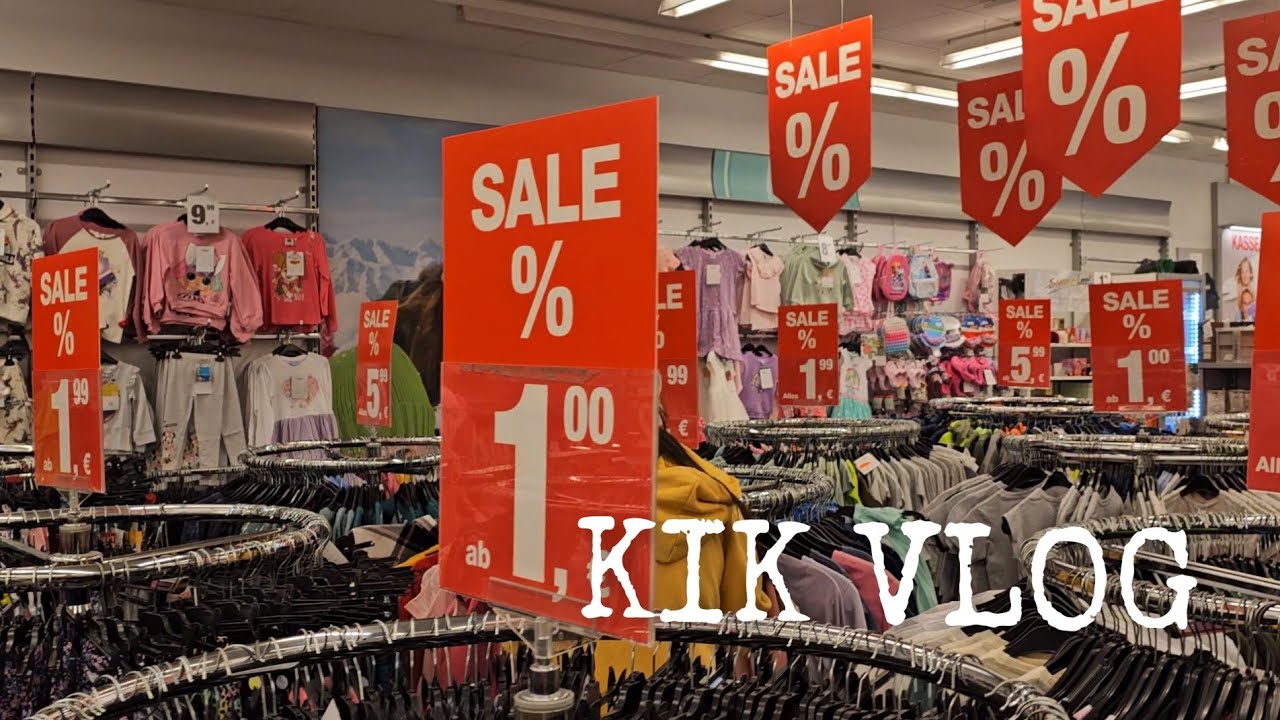 Vodim Vas u KiK kao sto vidite snizenja su/a u sledecem Videu gledate sta sam kupila sve