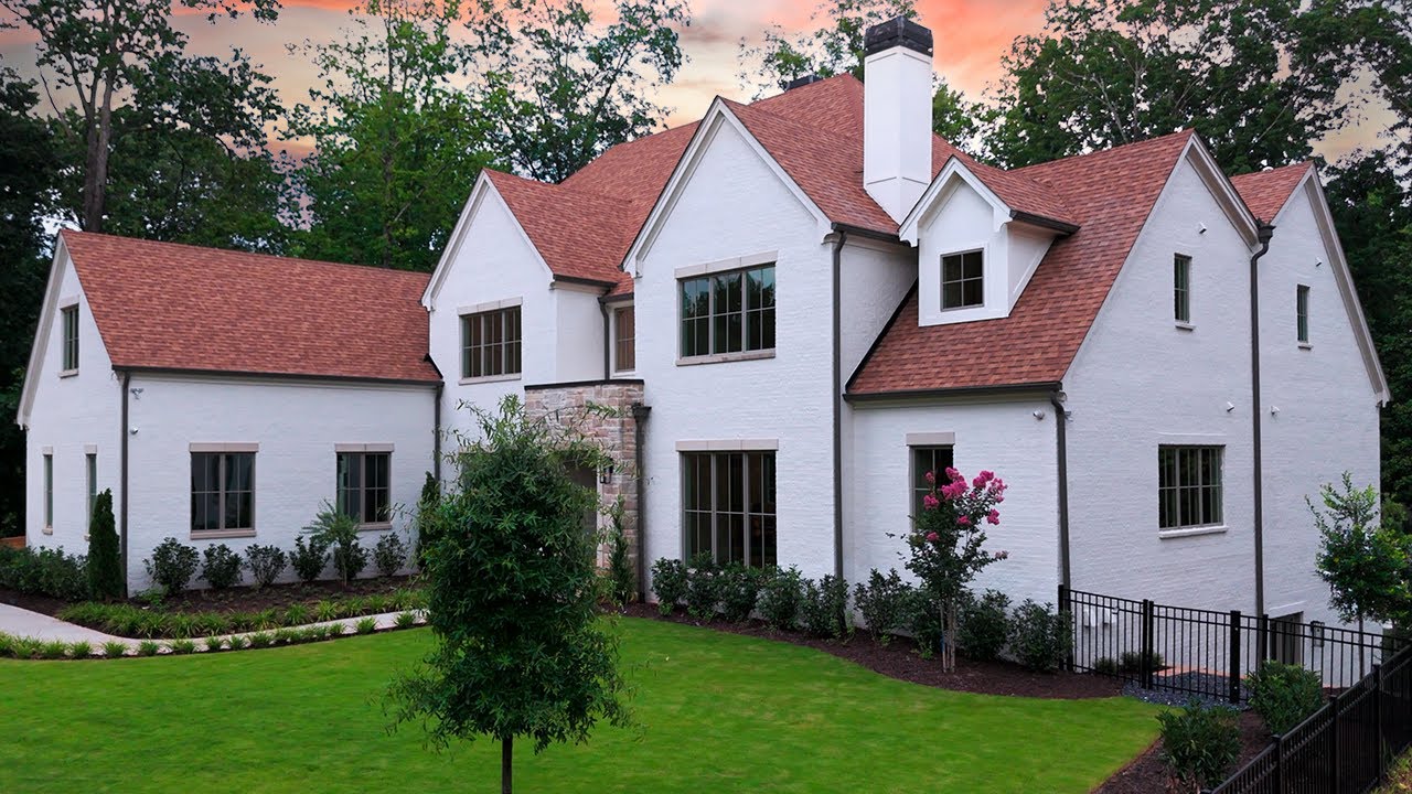 ЭКСКУРСИЯ ПО РОСКОШНОМУ ДОМУ В АТЛАНТЕ, ШТАТ ДЖОРДЖИЯ, ЗА 4,2 МЛН ДОЛЛАРОВ РЯДОМ С ЧЕСТЕЙН-ПАРКОМ...