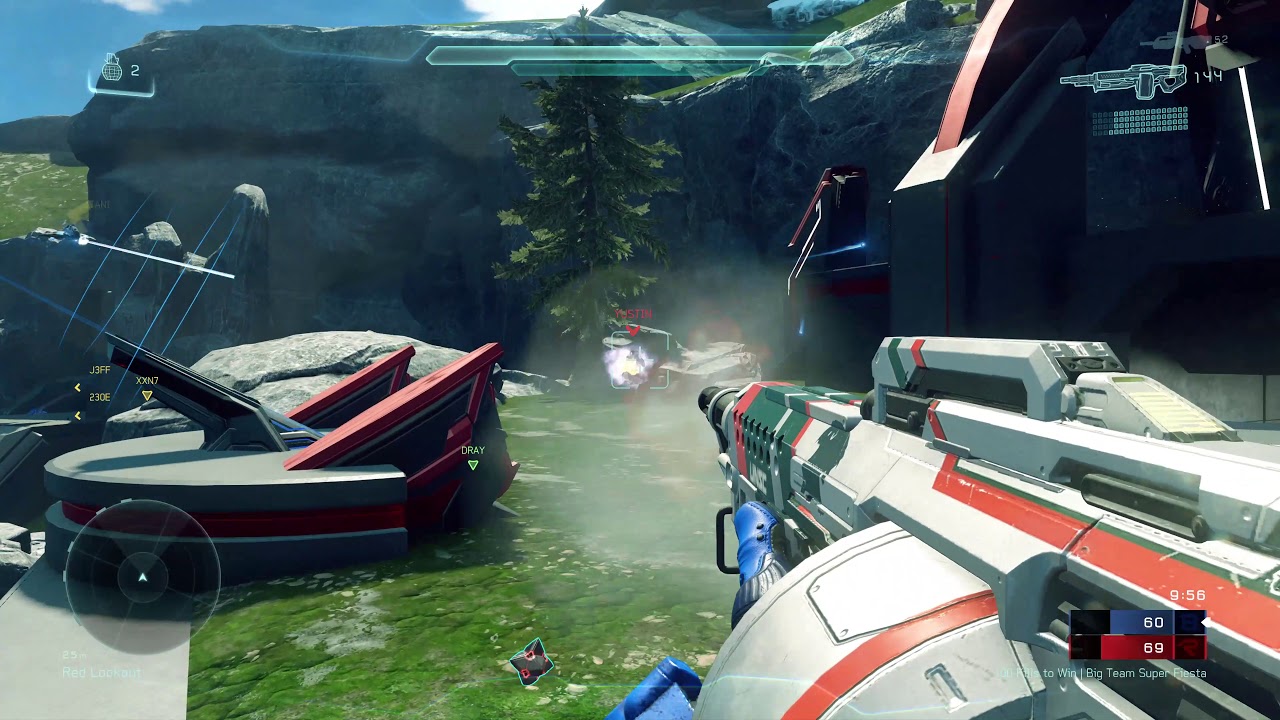 [4K] Halo 5 Big Team Super Fiesta on Dispelled. This is about as close as it gets.