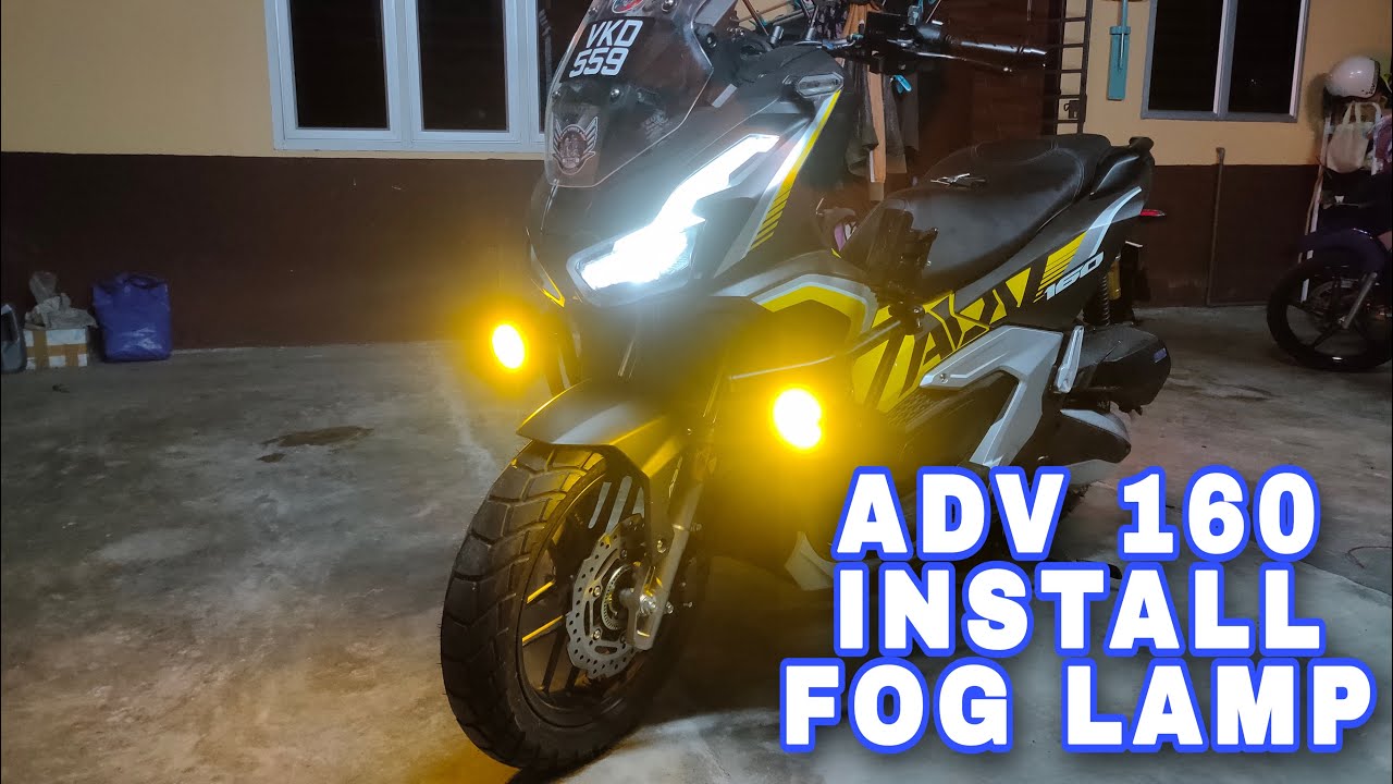 Honda ADV 160 FOG LAMP
