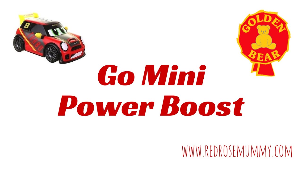 Go Mini Power Boost Racer Car from Golden Bear Toys