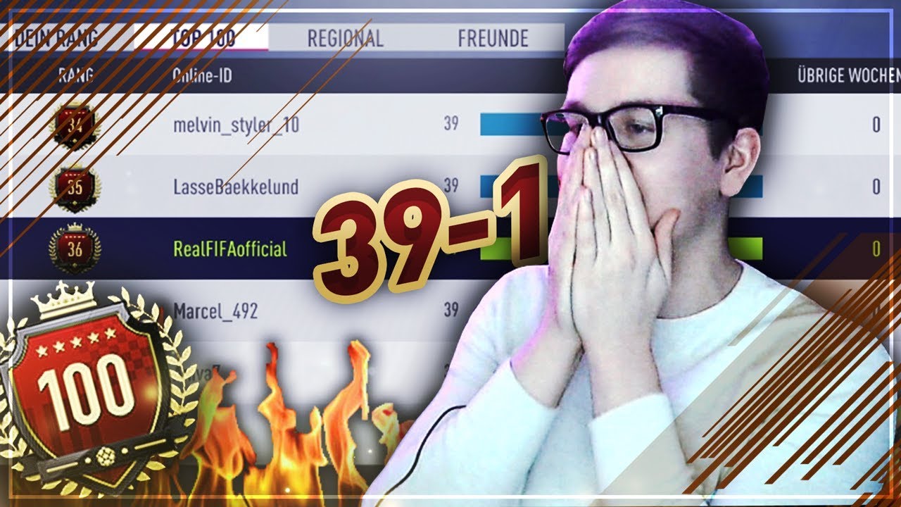 MEIN BESTES VIDEO AUF YOUTUBE!!!🤑😍 REALFIFA IN DER TOP 100 🔥 FIFA 18 FUT CHAMPIONS WEEKEND LEAGUE