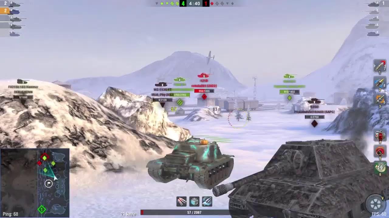 World of Tanks Blitz, 5v5 Skirmish Moments #1