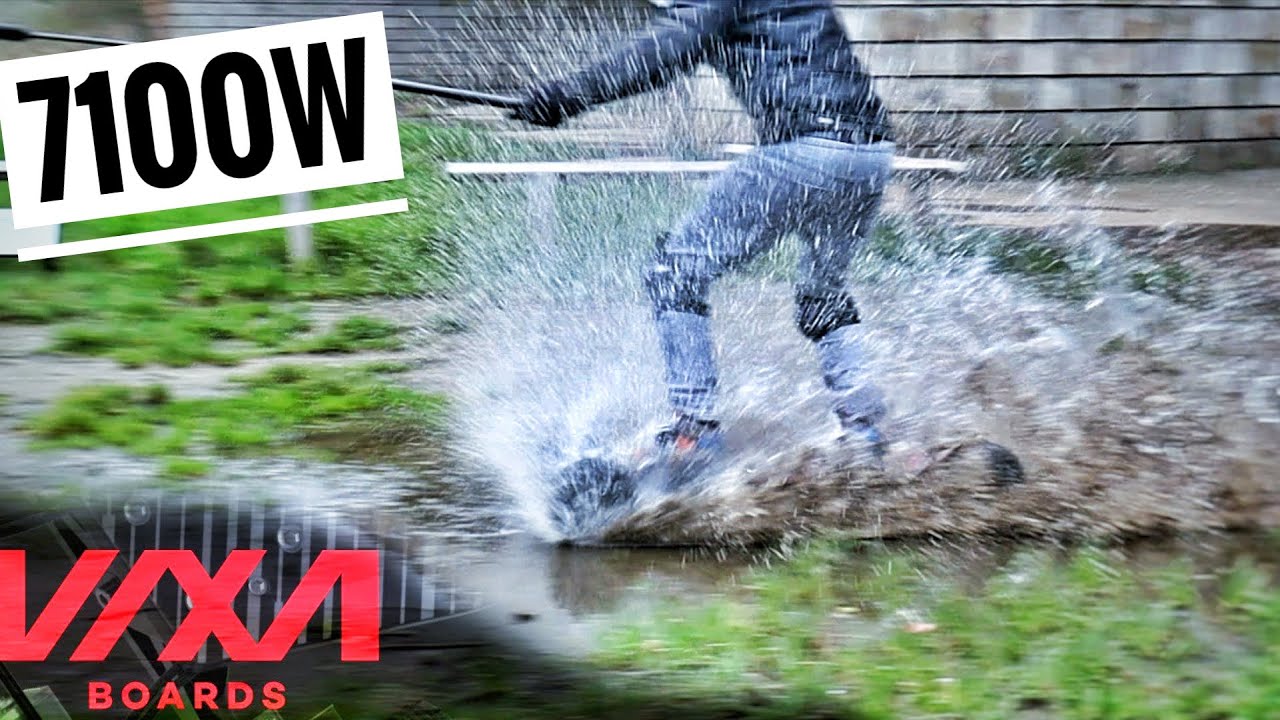 HARDCORE Electric Mountain Board - VIXABOARDS 7100W 36V15Ah - Climb, Speed and Acceleration Tested!