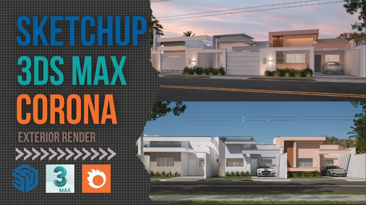 EXPORT SKETCHUP TO 3DS MAX & CORONA RENDER | WORKFLOW