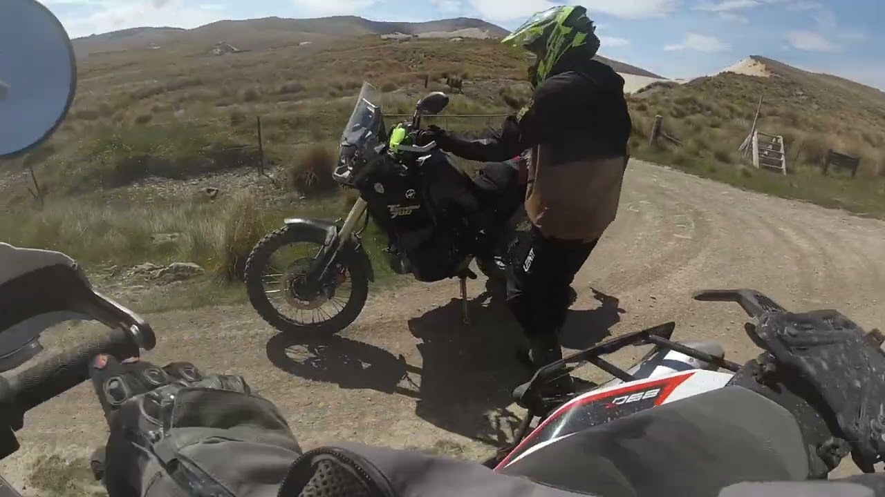 Mount Buster Motorcycle Adventure Riding in New Zealand