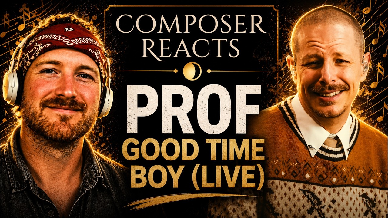Composer Reacts to PROF - Good Time Boy (Good Time Boy Live)