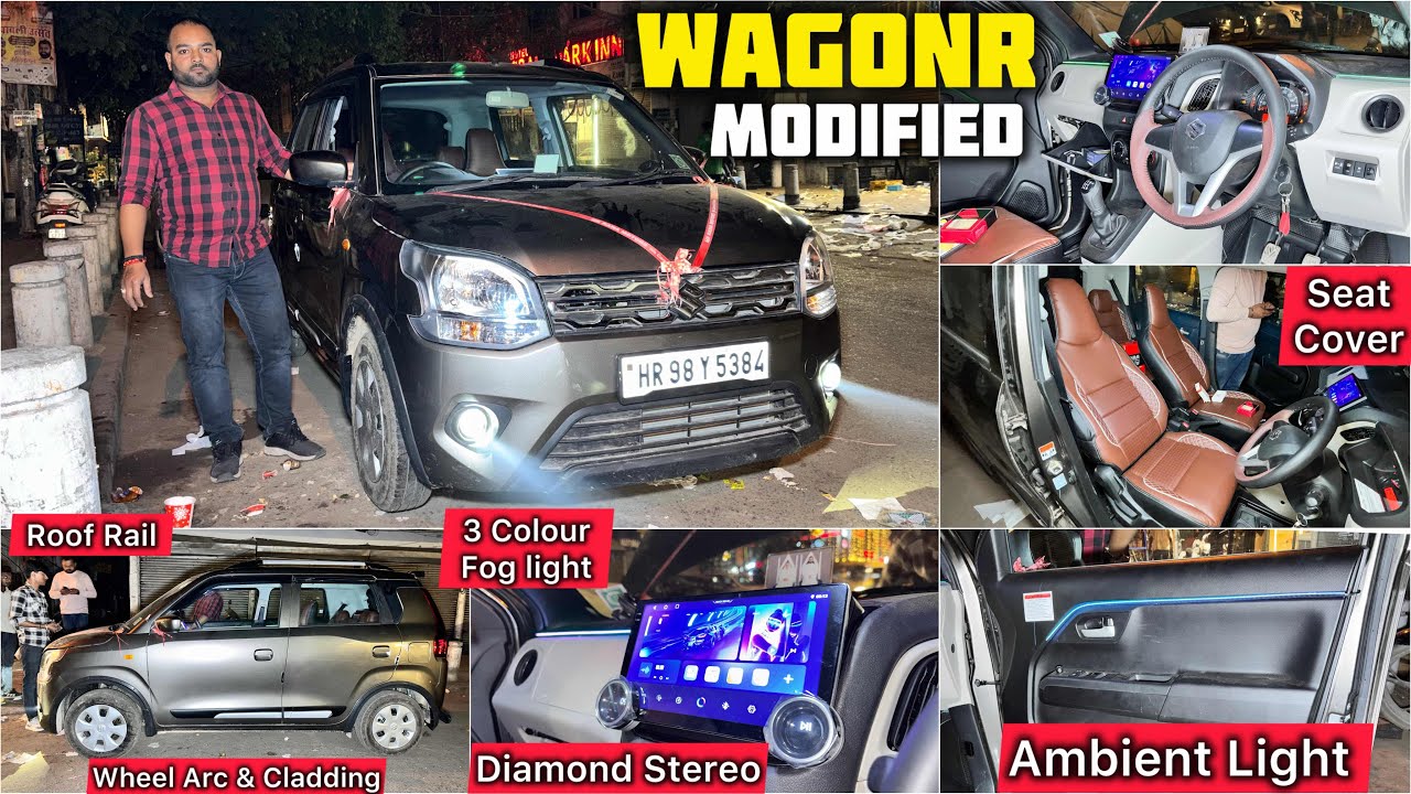 Suzuki WagonR VXI Base to Top Modified ✅ WagonR Base to Top Modification ✅