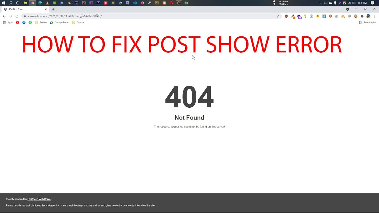 How to Fix WordPress Error 404 Not Found