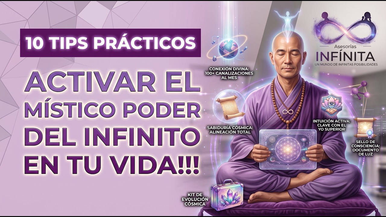 10 TIPS PRÁCTICOS PARA ACTIVAR EL MÍSTICO PODER DEL INFINITO EN TU VIDA!!!