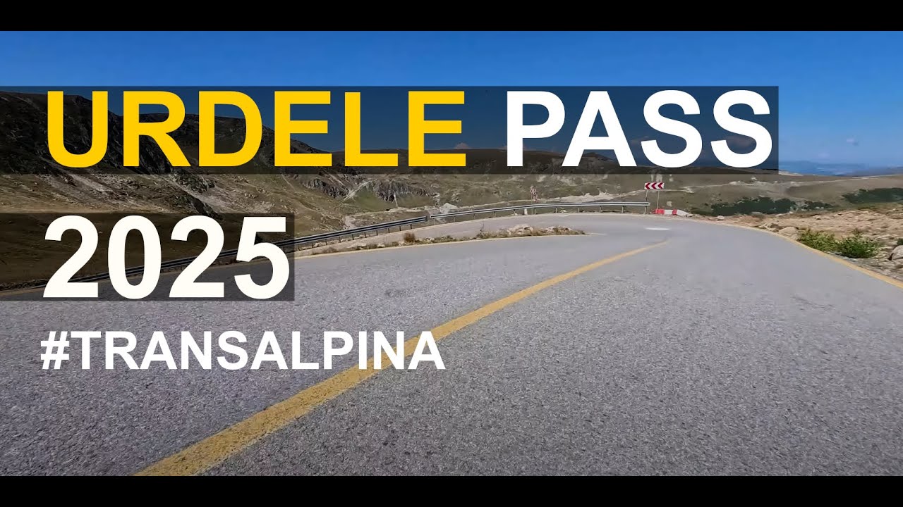 Urdele Pass: Driving at 2,145 Meters | Transalpina 4K
