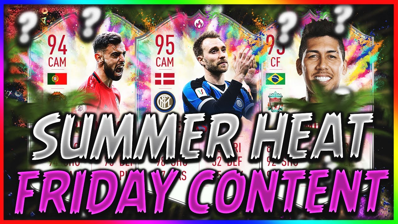 SUMMER HEAT FRIDAY CONTENT? MORE SBCS AND OBJECTIVES! FIFA 20 Ultimate Team
